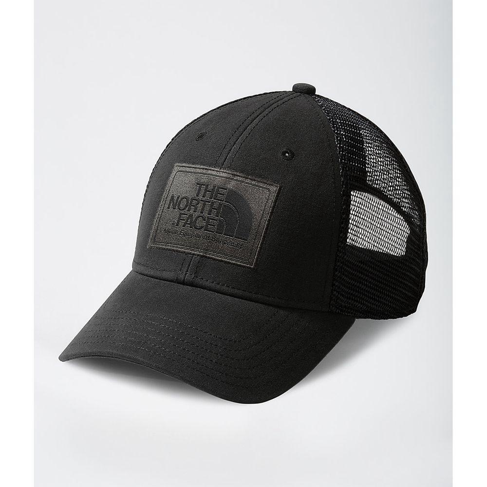 The North Face Mudder Γυναικεια Trucker Καπέλο - Μαυρα / Γκρι / Μαυρα (TRPA89261)
